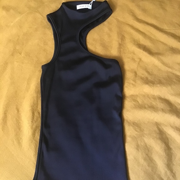 Anine Bing Lesly Tank Black XS - Picture 4 of 10